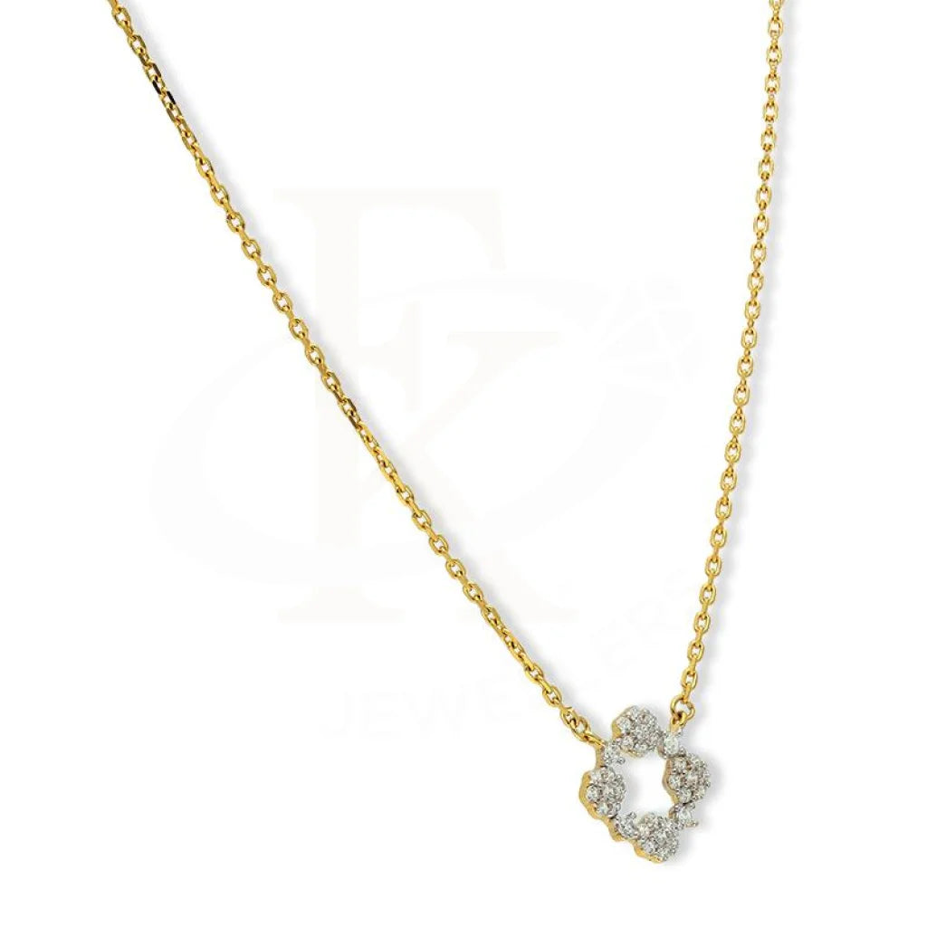 Italian Silver 925 Gold Plated Necklace - Fkjnklsl2596 Necklaces