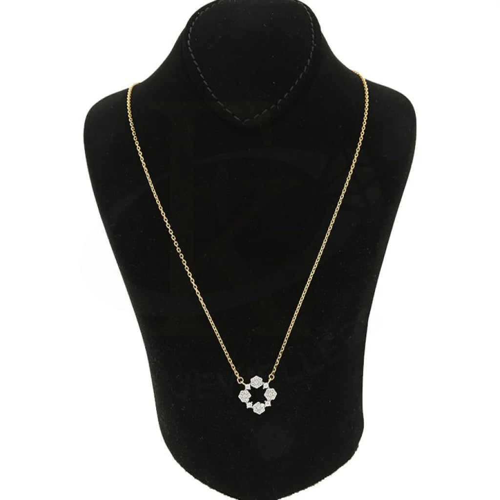 Italian Silver 925 Gold Plated Necklace - Fkjnklsl2596 Necklaces