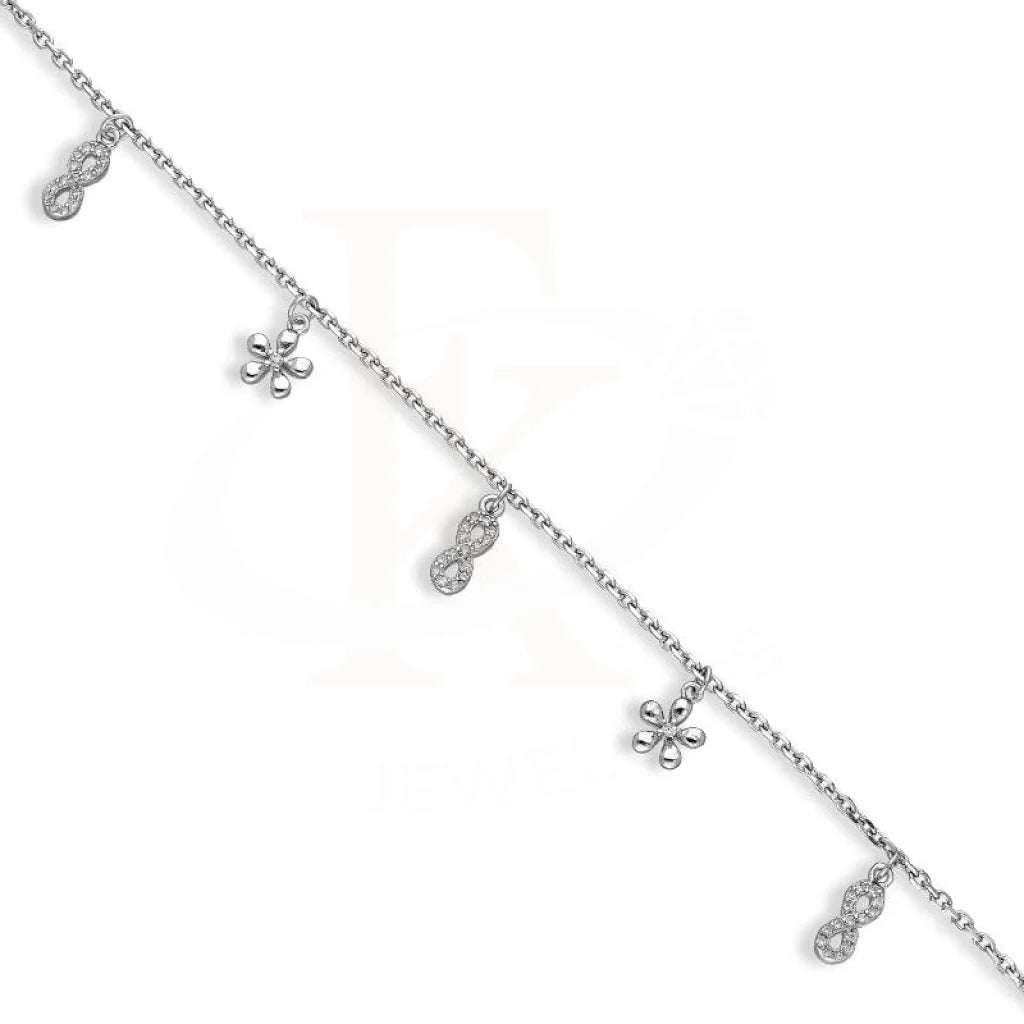 Italian Silver 925 Hanging Charms Bracelet - Fkjbrlsl2606 Bracelets