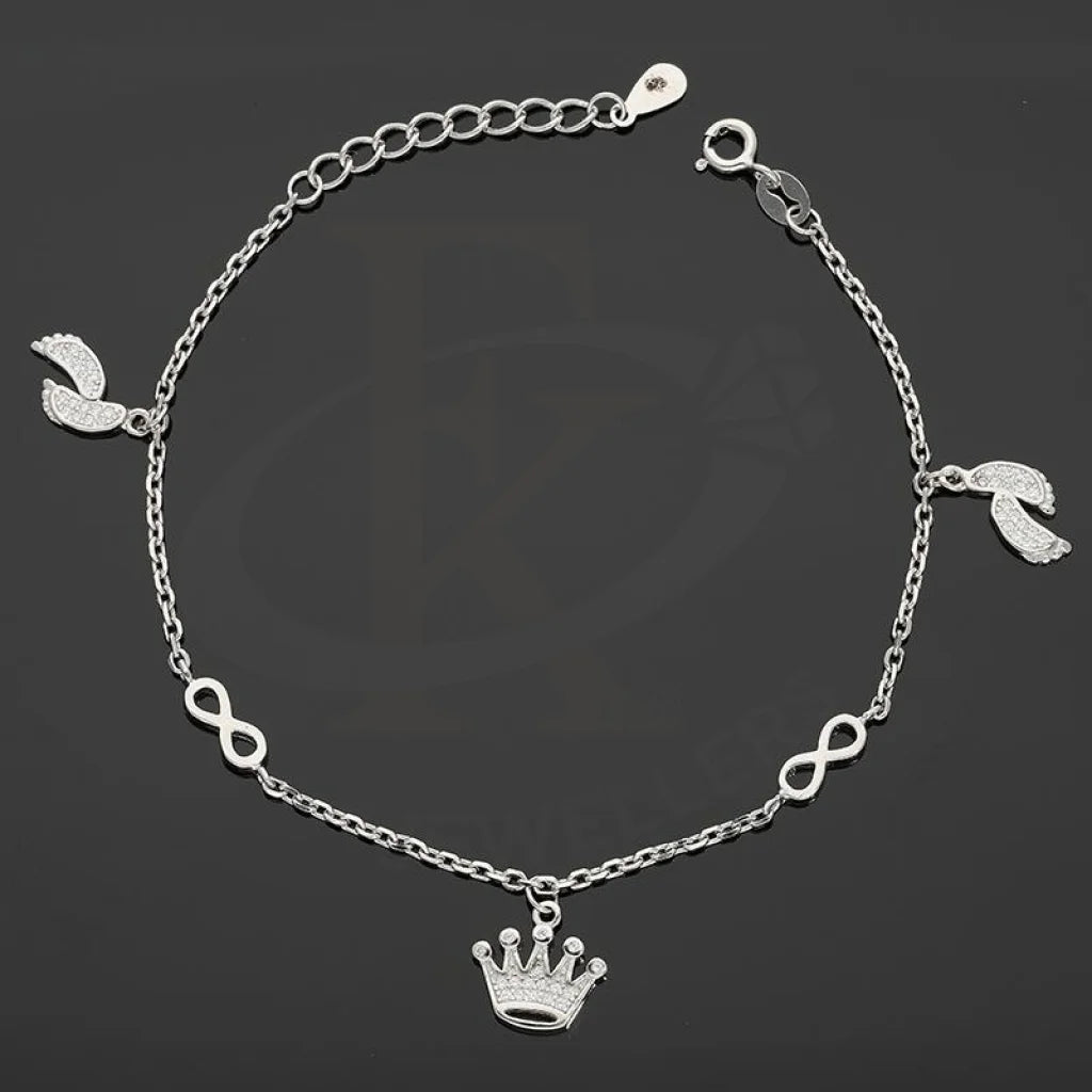 Italian Silver 925 Hanging Charms Bracelet - Fkjbrlsl2614 Bracelets