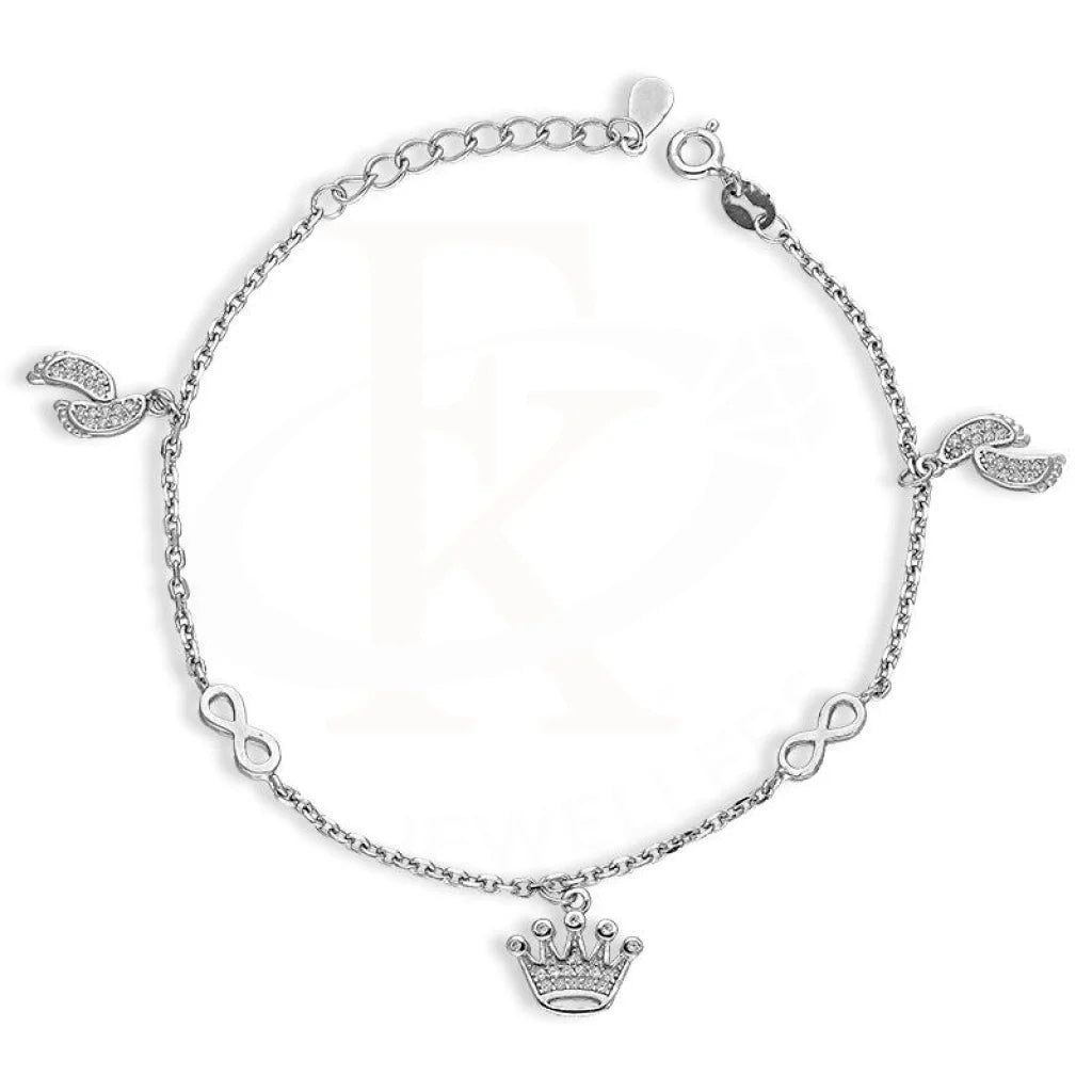 Italian Silver 925 Hanging Charms Bracelet - Fkjbrlsl2614 Bracelets