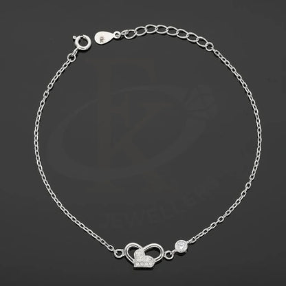 Italian Silver 925 Heart Bracelet - Fkjbrlsl2613 Bracelets