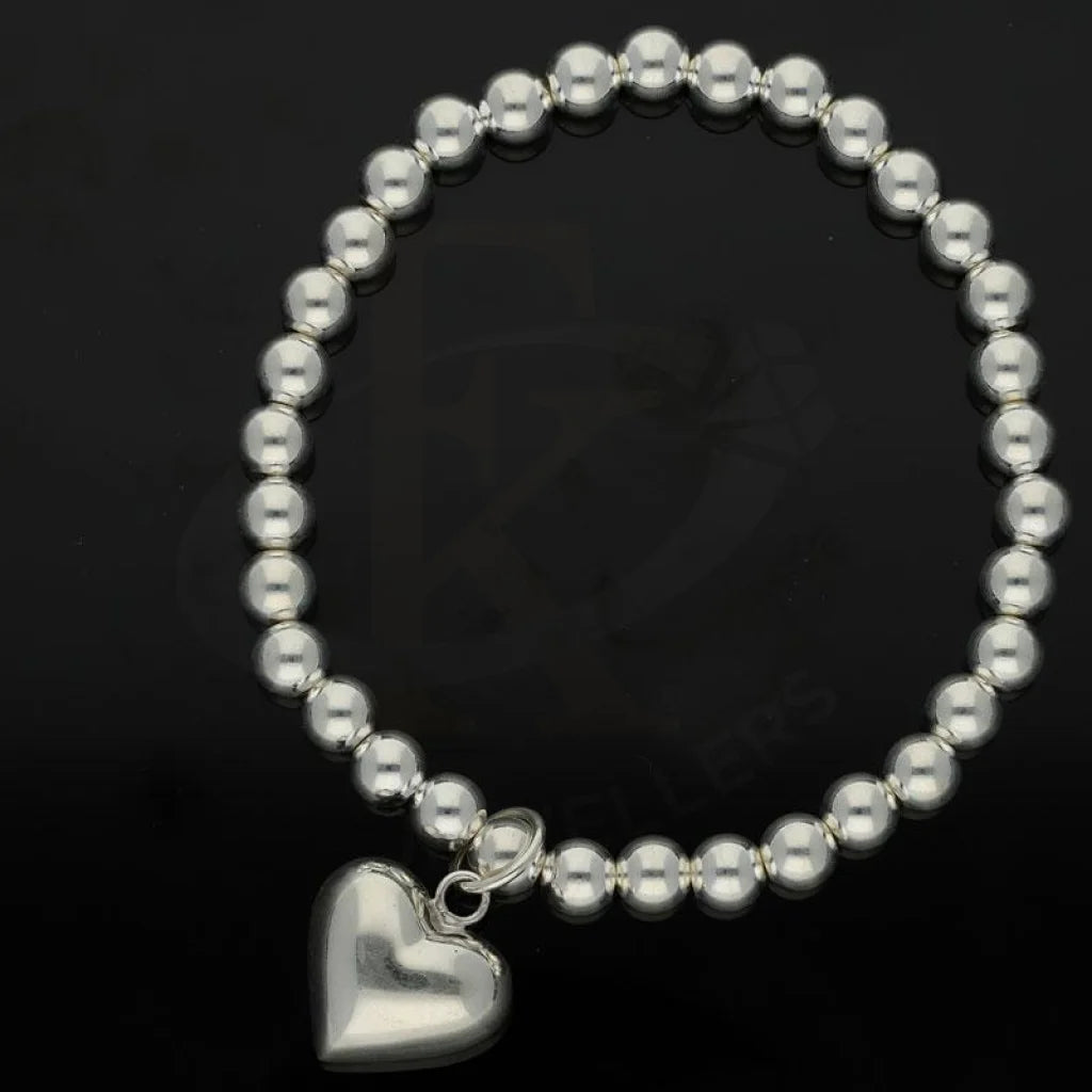 Italian Silver 925 Heart Charm Bracelet - Fkjbrl1988 Bracelets