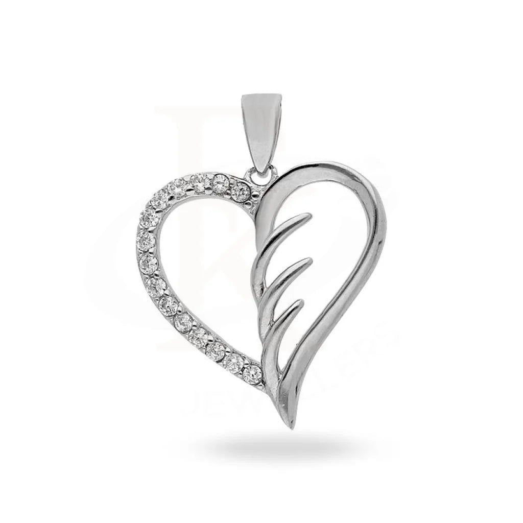 Italian Silver 925 Heart Pendant - Fkjpndsl2157 Pendants