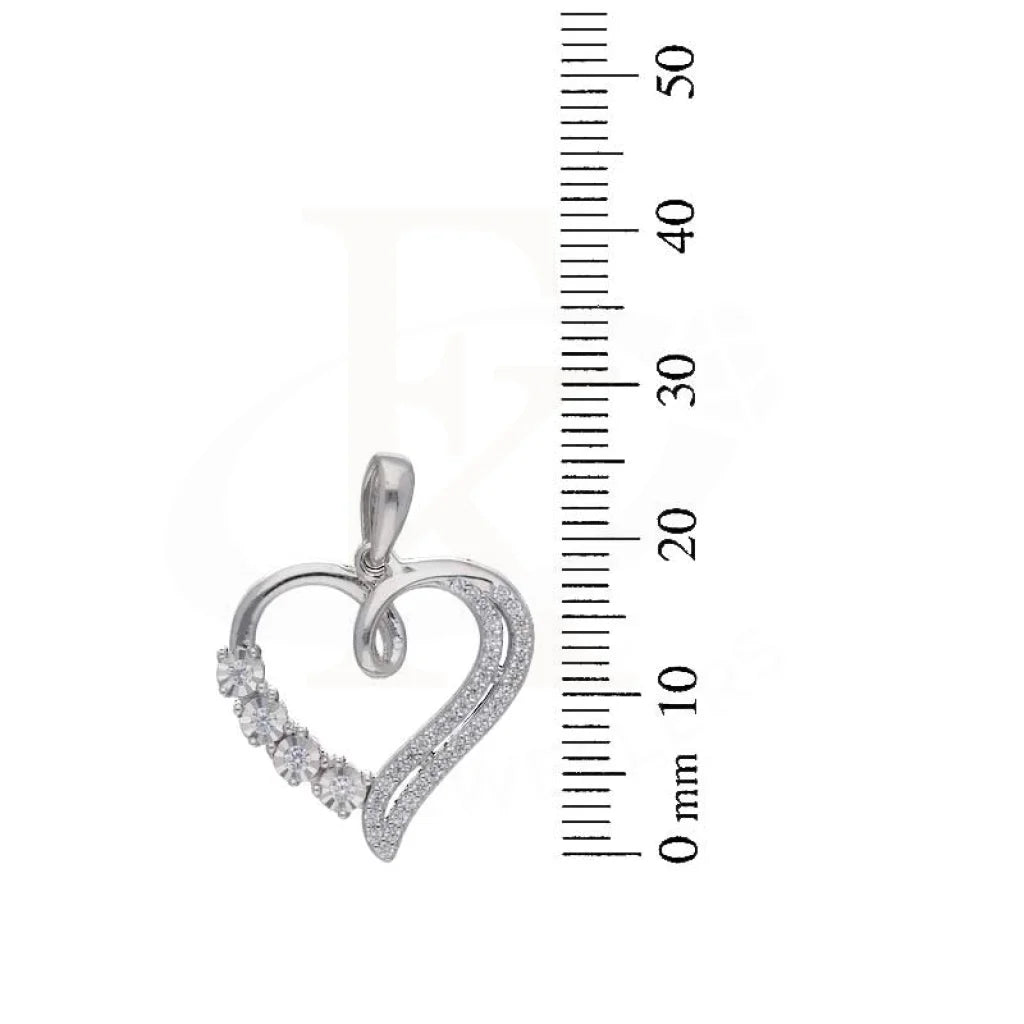 Sterling Silver 925 Heart Pendant - Fkjpndsl2997 Pendants