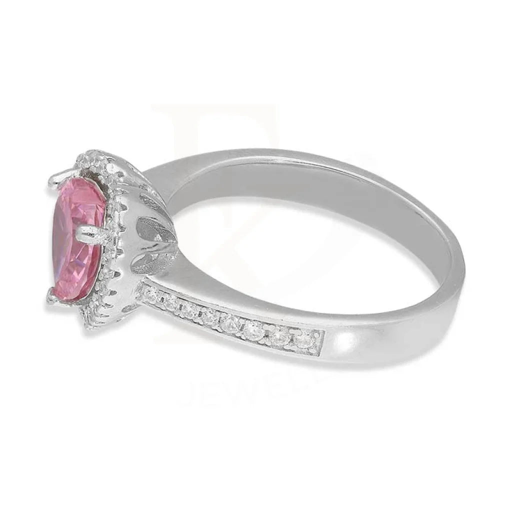 Italian Silver 925 Heart Solitaire Ring - Fkjrnsl3132 Rings