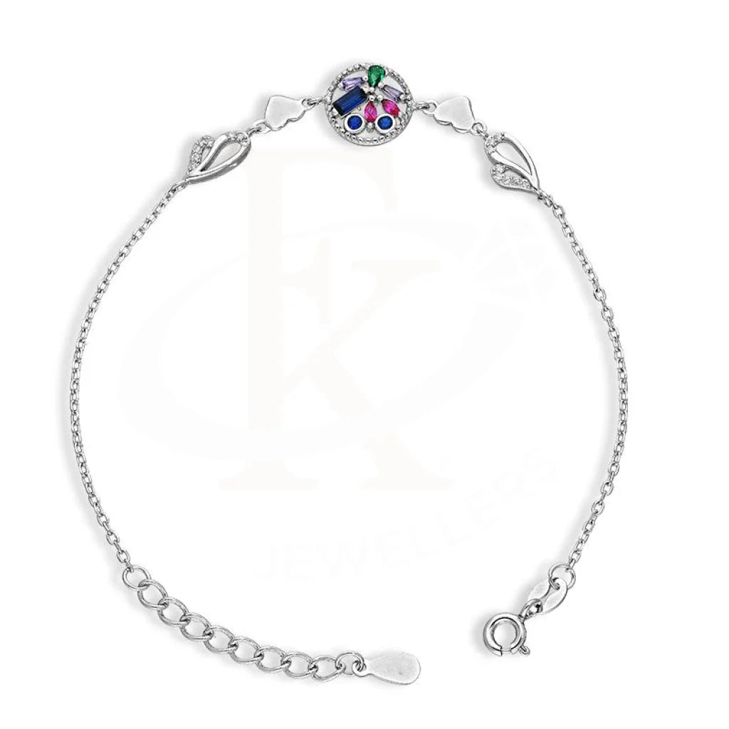 Italian Silver 925 Hearts Bracelet - Fkjbrlsl2639 Bracelets