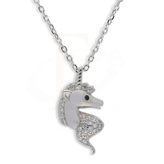 Sterling Silver 925 Horse Necklace - Fkjnklsl2948 Necklaces