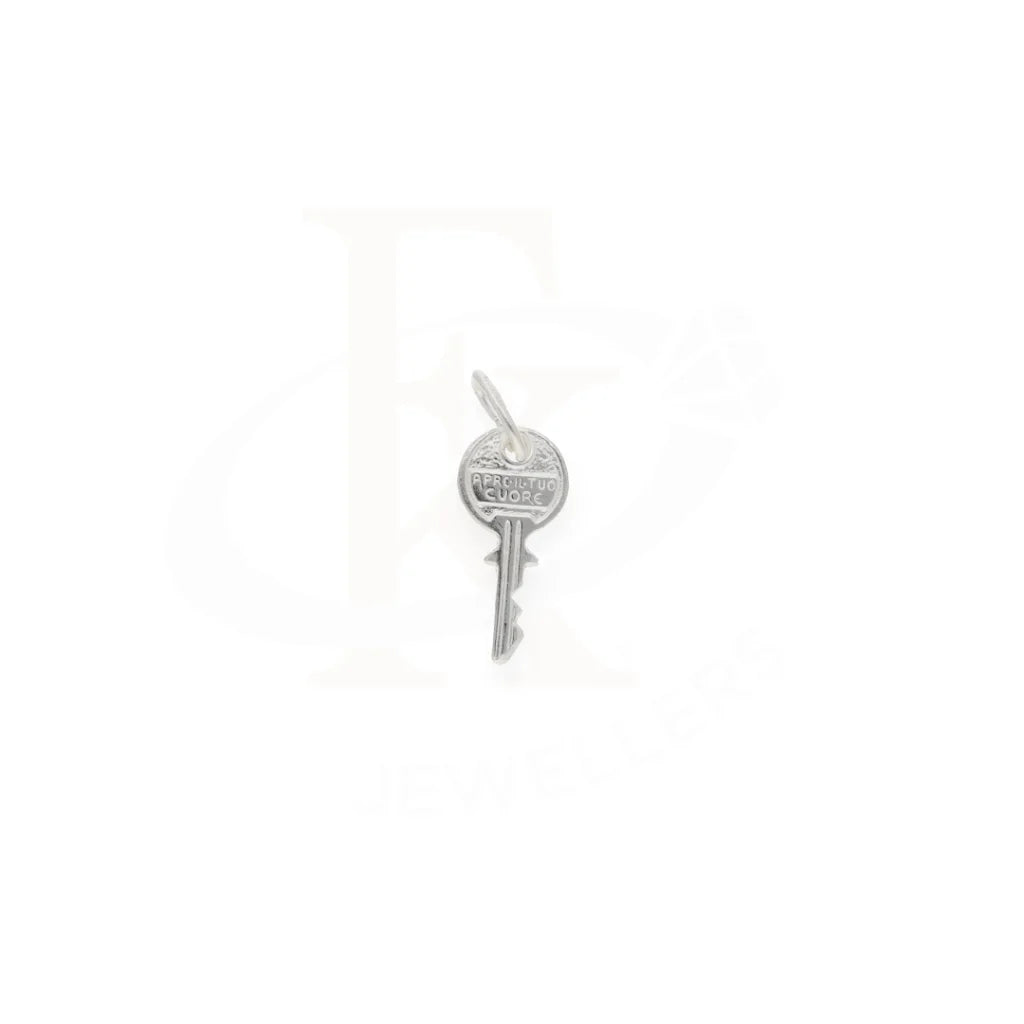 Sterling Silver 925 Key Shaped Pendant - Fkjpndsl7980 Pendants
