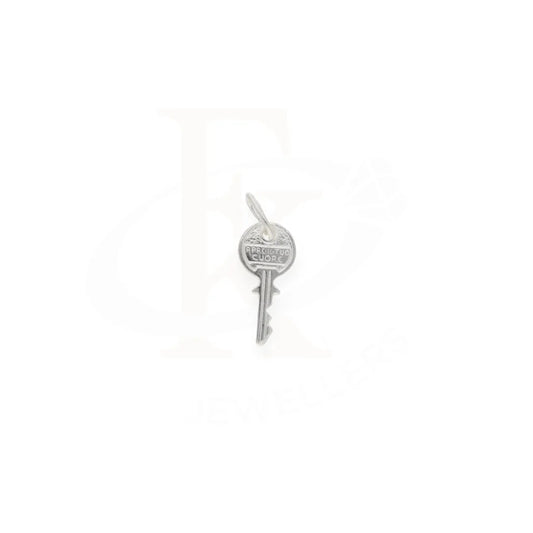 Sterling Silver 925 Key Shaped Pendant - Fkjpndsl7980 Pendants