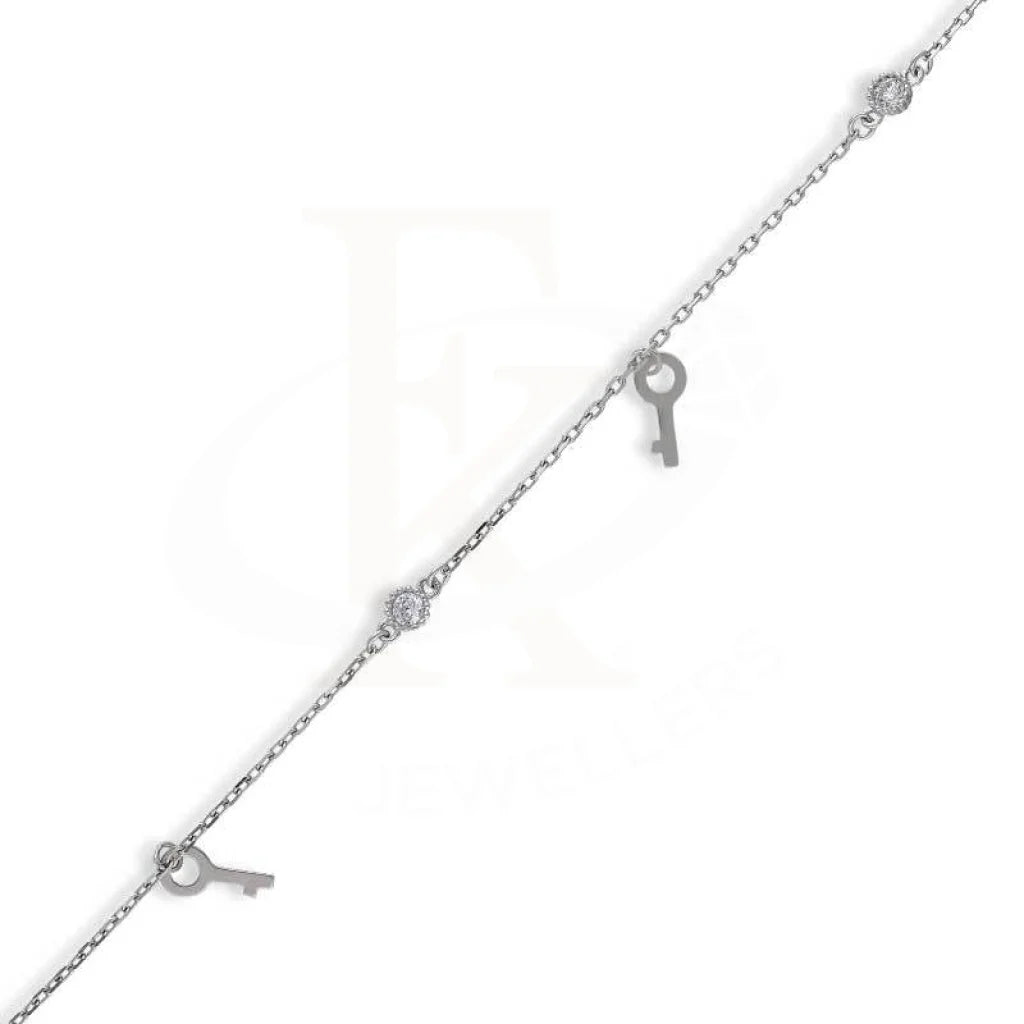 Sterling Silver 925 Keys Bracelet - Fkjbrlsl2838 Bracelets