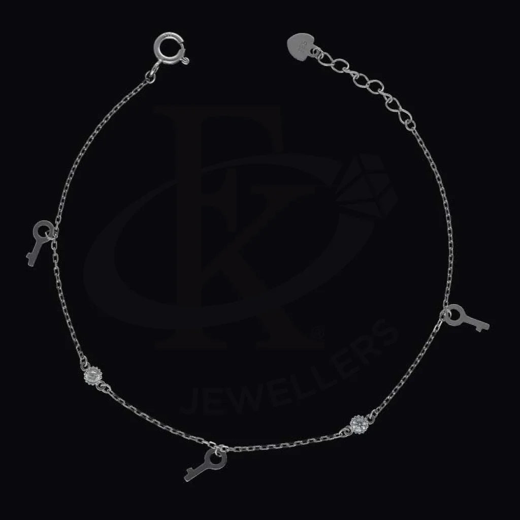 Sterling Silver 925 Keys Bracelet - Fkjbrlsl2838 Bracelets