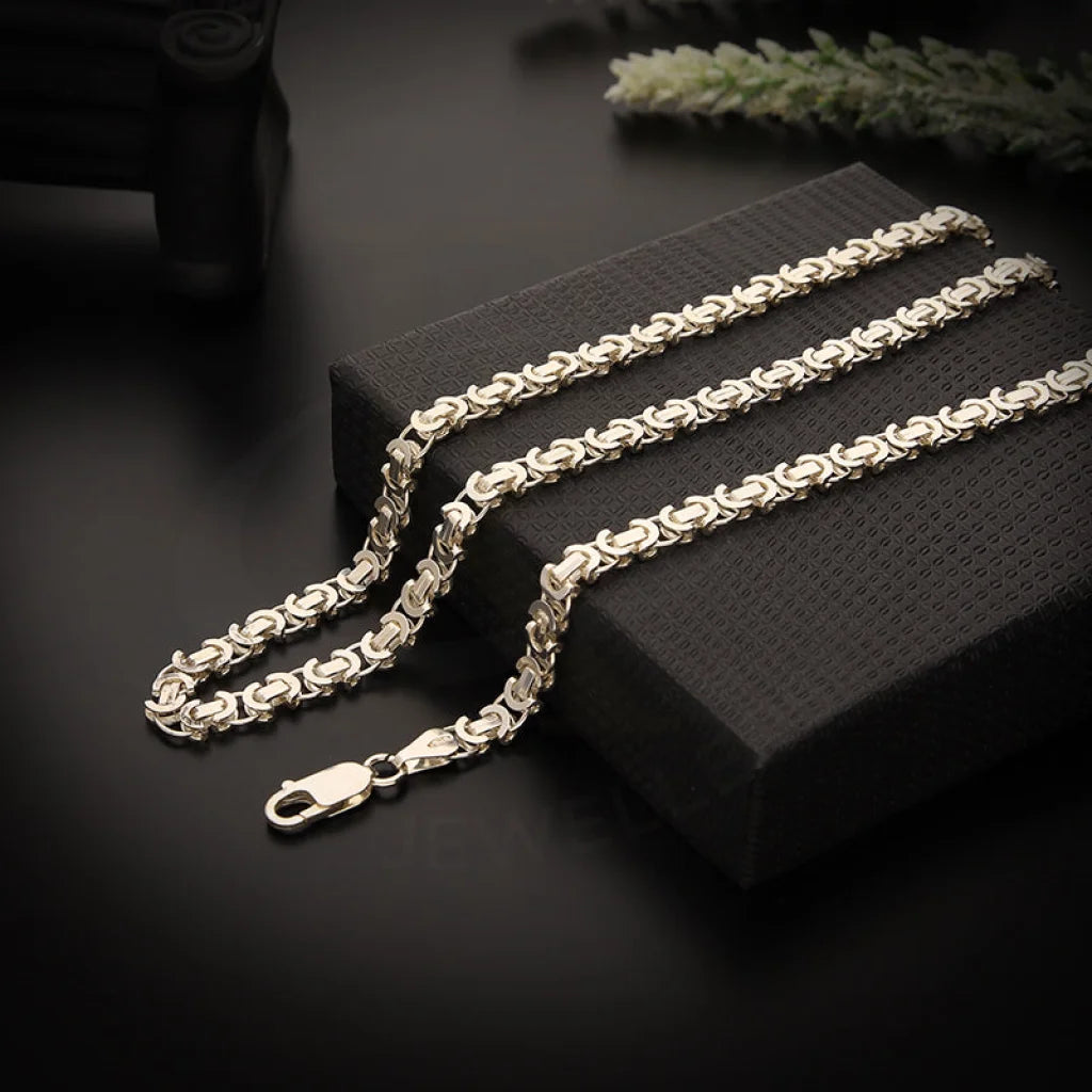 Sterling Silver 925 Byzantine Chain - Fkjcnsl5593 Chains