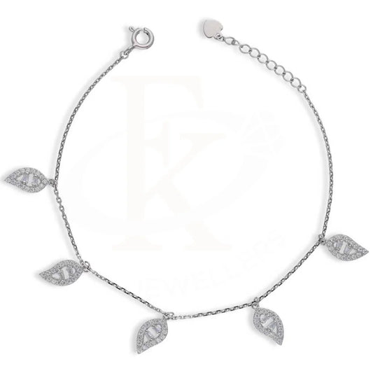 Sterling Silver 925 Leaf Bracelet - Fkjbrlsl2806 Bracelets