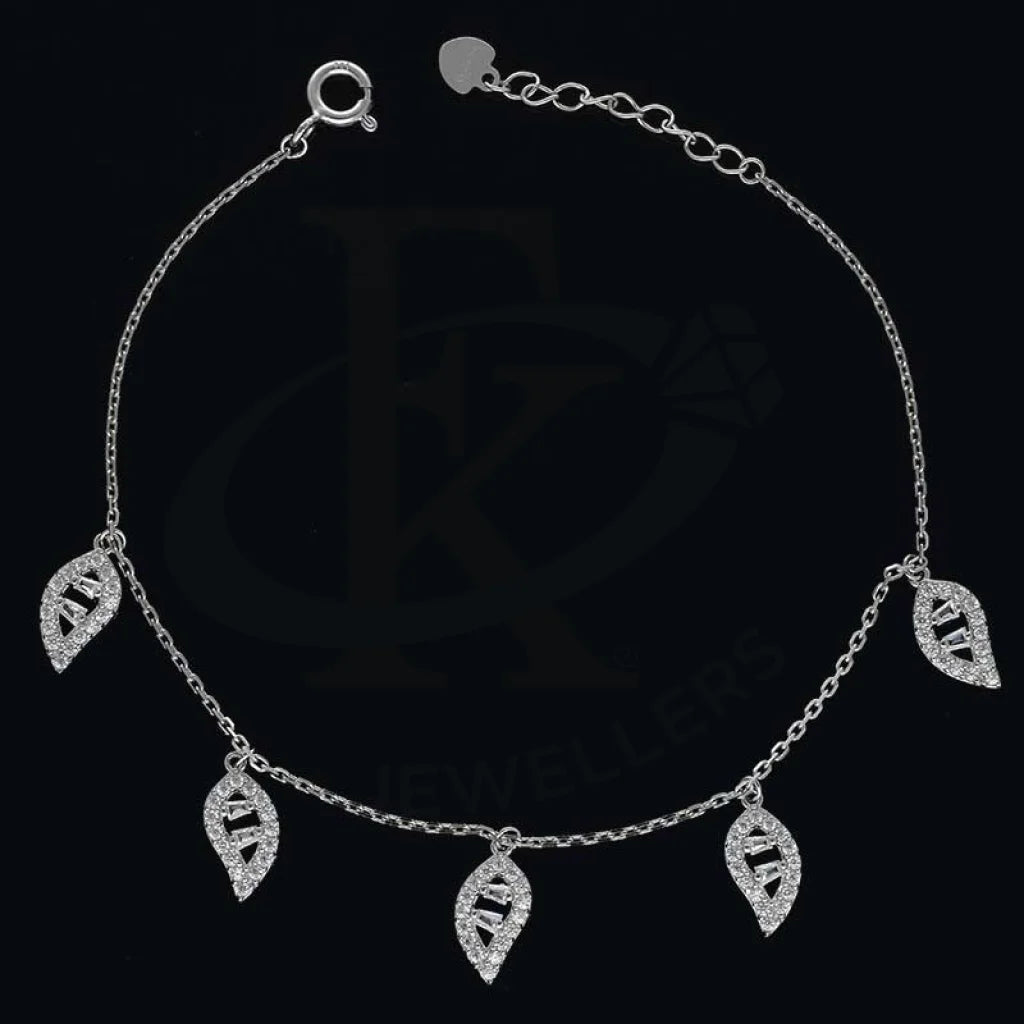 Sterling Silver 925 Leaf Bracelet - Fkjbrlsl2806 Bracelets