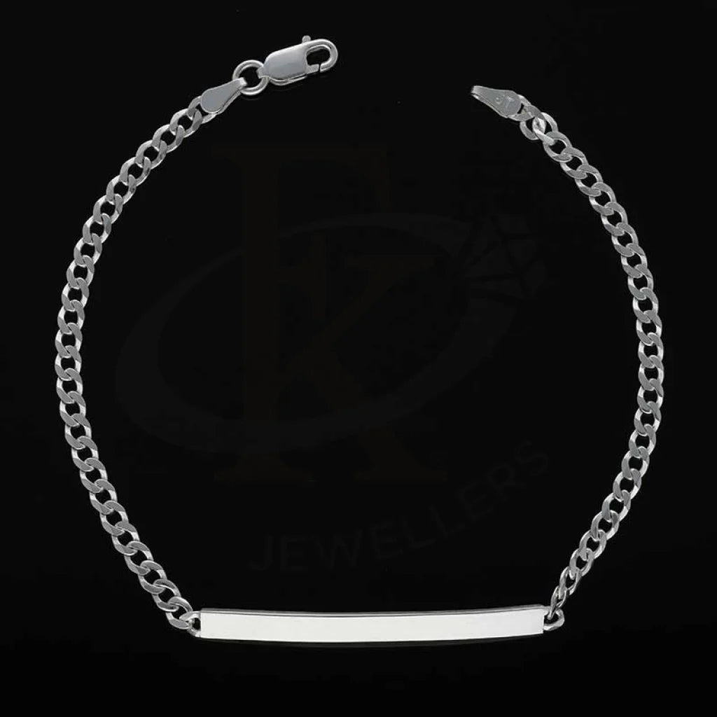 Sterling Silver 925 Mens Curb Bracelet - Fkjbrlsl2866 Bracelets