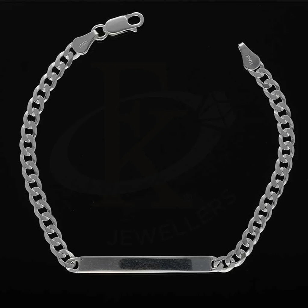 Sterling Silver 925 Mens Curb Bracelet - Fkjbrlsl2870 Bracelets