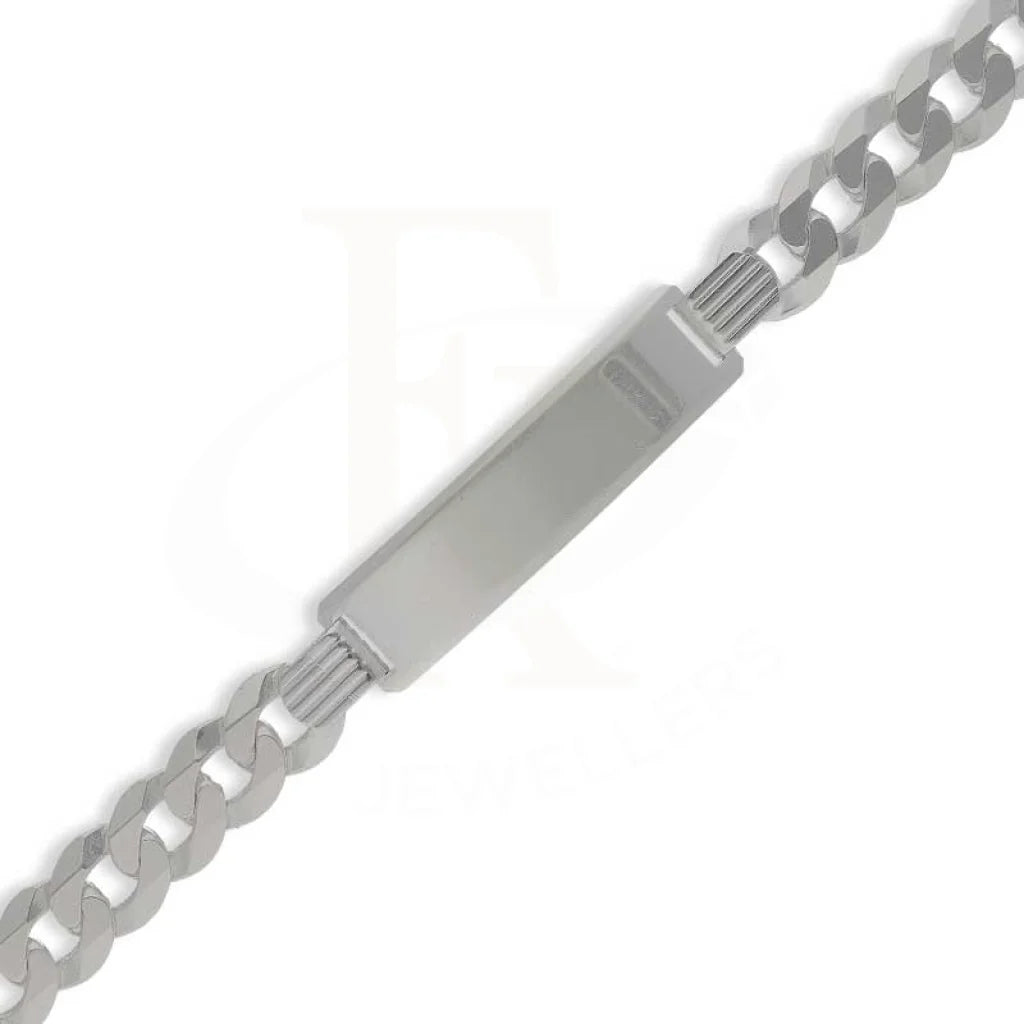 Sterling Silver 925 Mens Curb Bracelet - Fkjbrlsl2887 Bracelets