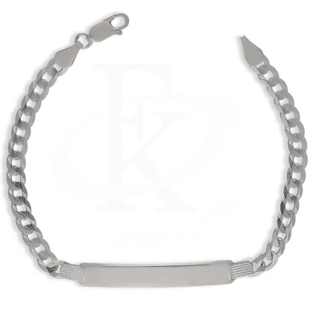 Sterling Silver 925 Mens Curb Bracelet - Fkjbrlsl2888 Bracelets