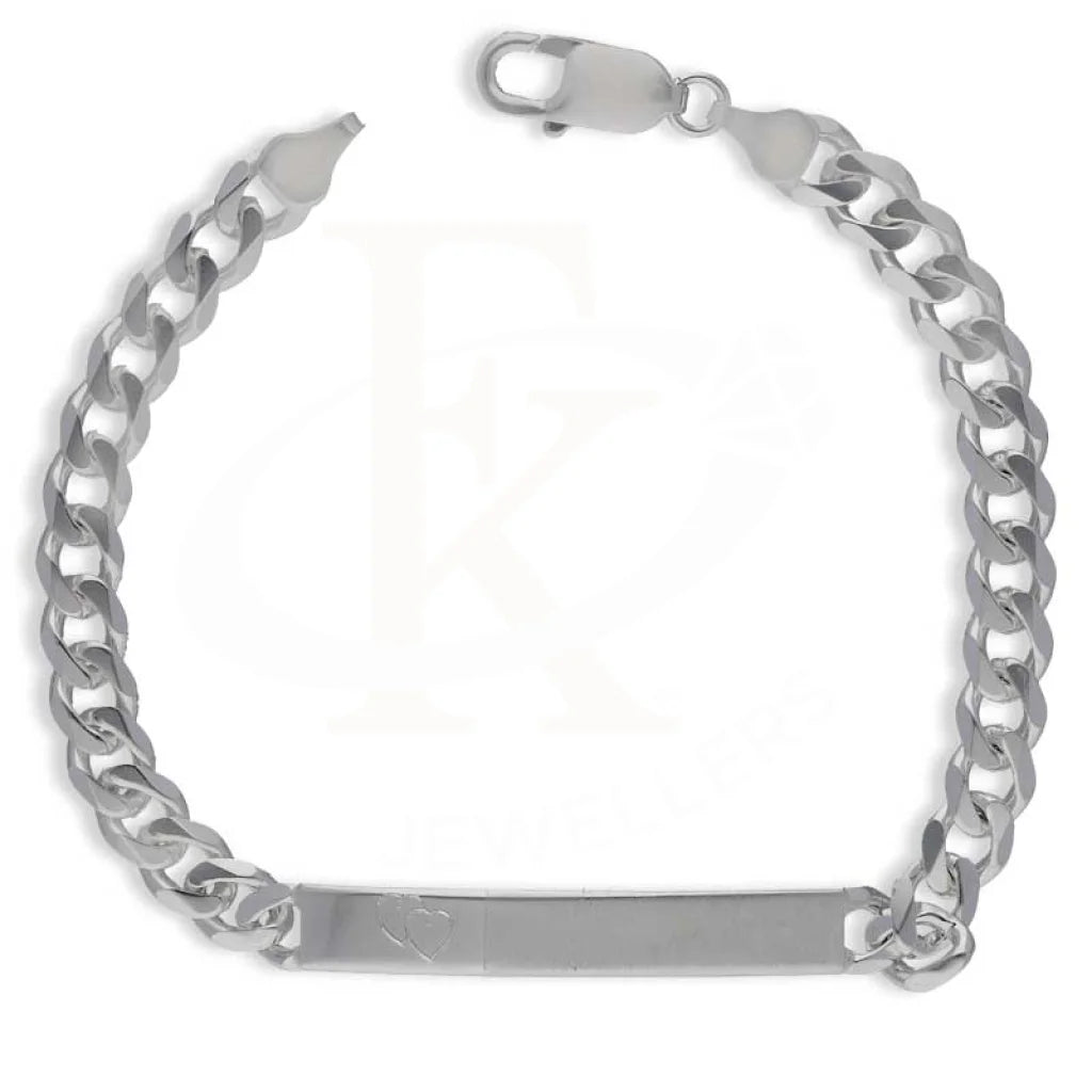 Sterling Silver 925 Mens Curb Bracelet - Fkjbrlsl2890 Bracelets
