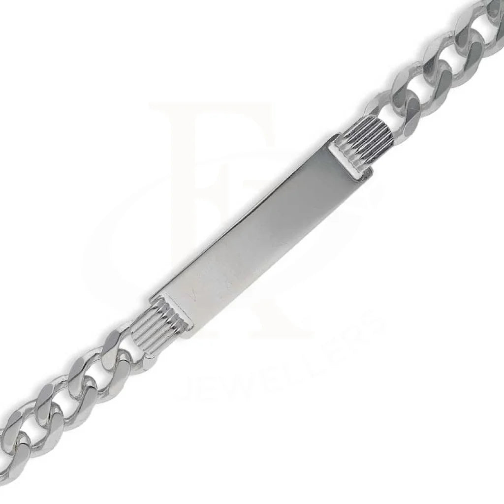 Sterling Silver 925 Mens Curb Bracelet - Fkjbrlsl2892 Bracelets