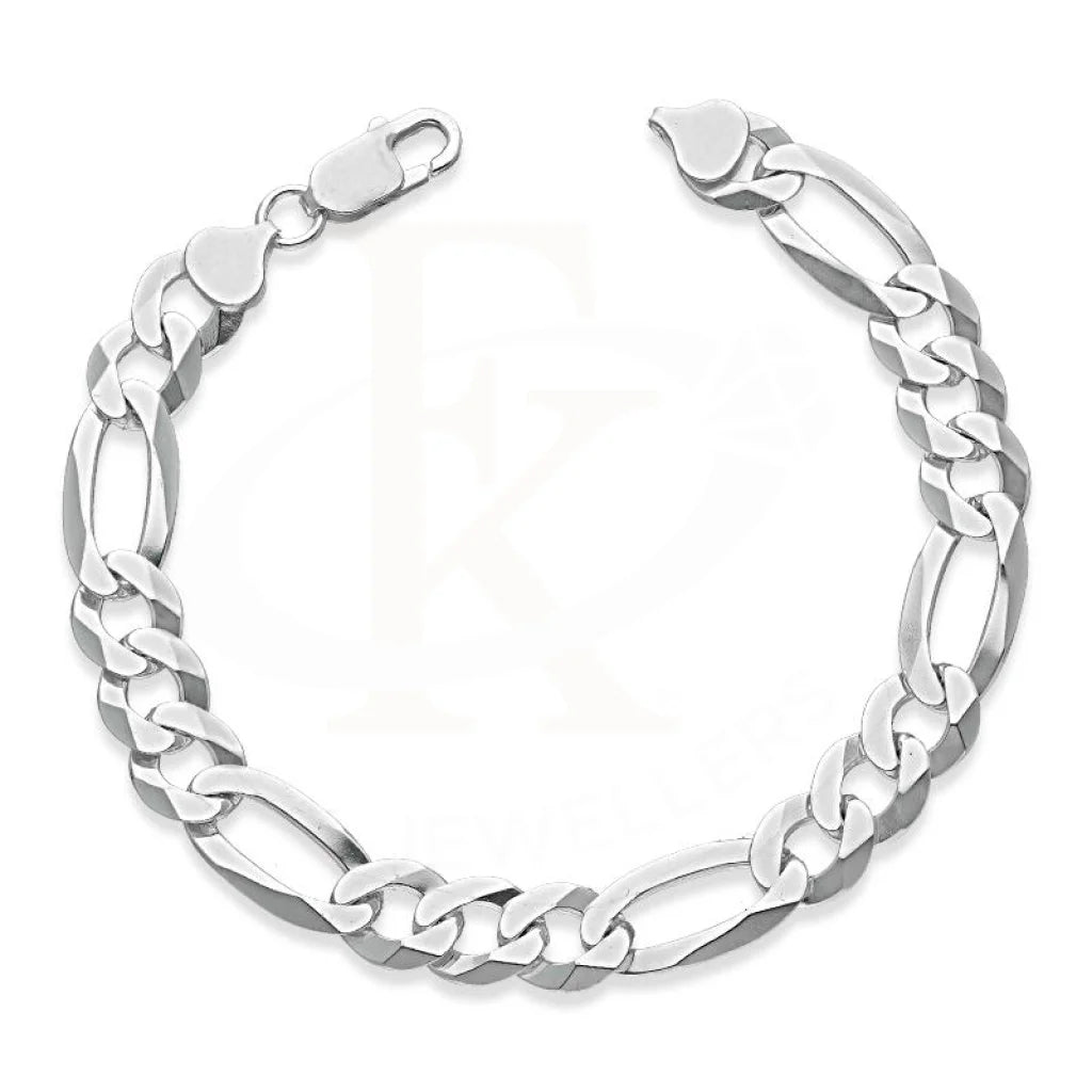 Italian Silver 925 Mens Figaro Bracelet - Fkjbrlsl2646 Bracelets