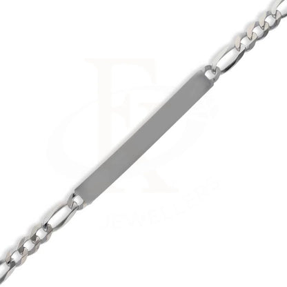 Sterling Silver 925 Mens Figaro Bracelet - Fkjbrlsl2871 Bracelets