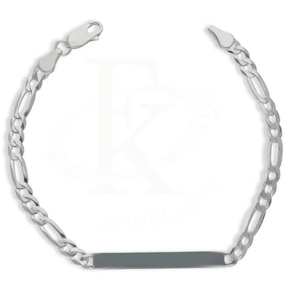 Sterling Silver 925 Mens Figaro Bracelet - Fkjbrlsl2877 Bracelets