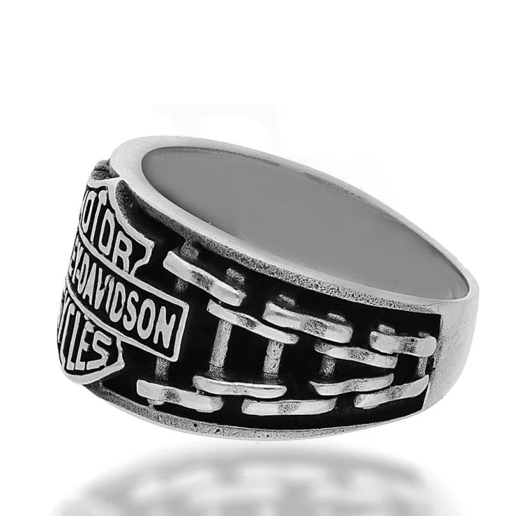 Italian Silver 925 Mens Harley Davidson Biker Ring - Fkjrnsl2501 Rings