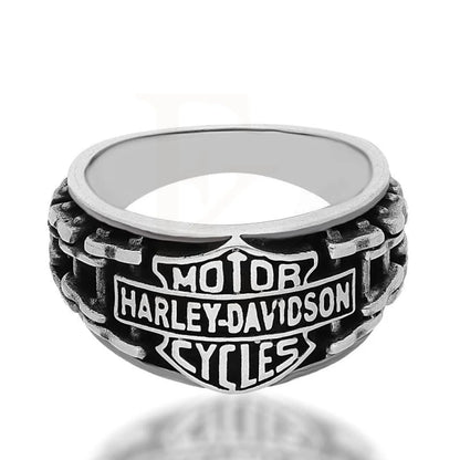 Italian Silver 925 Mens Harley Davidson Biker Ring - Fkjrnsl2501 Rings