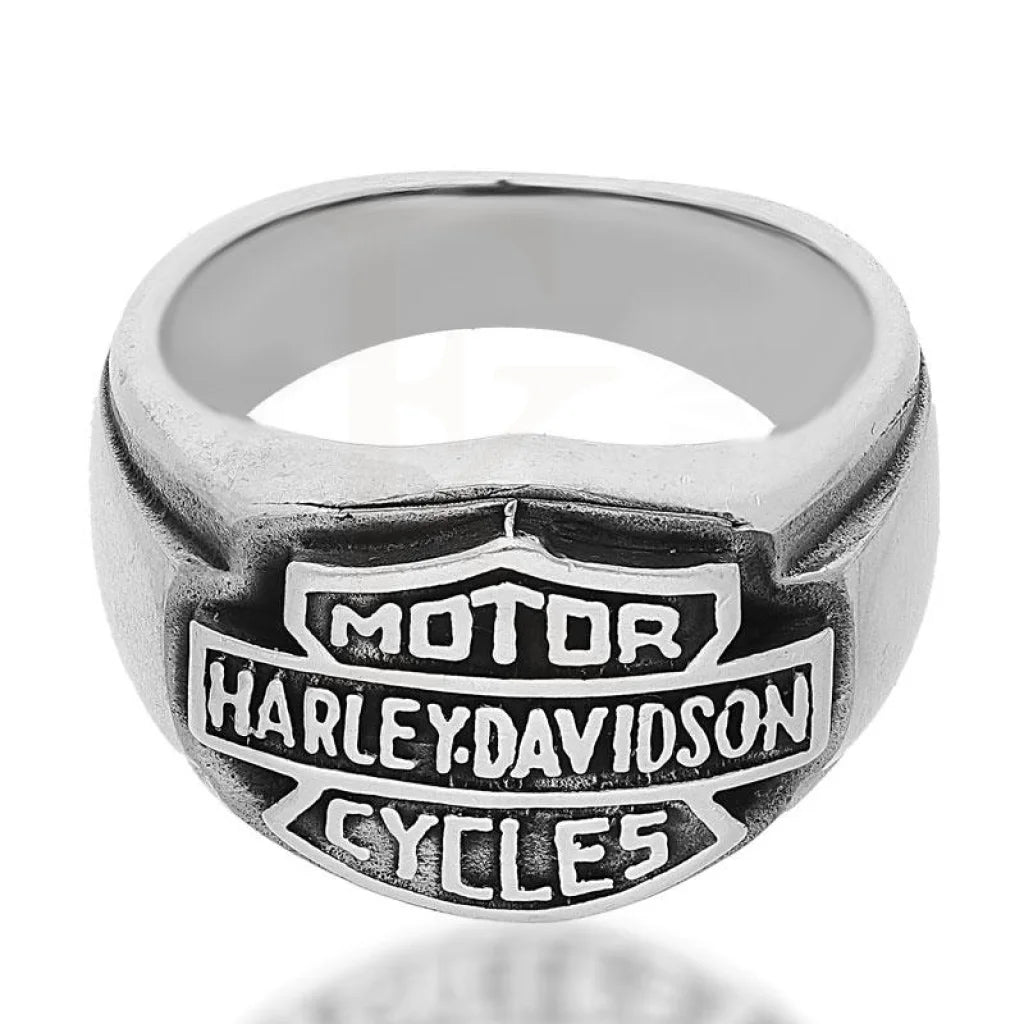 Italian Silver 925 Mens Harley Davidson Biker Ring - Fkjrnsl2504 Rings