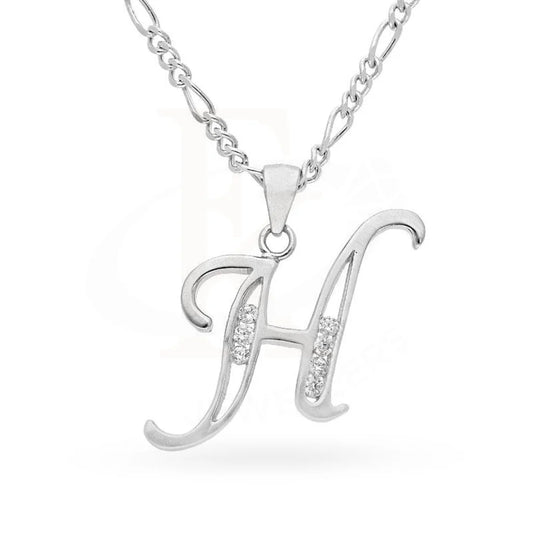 Italian Silver 925 Necklace (Chain With Alphabet Pendant) - Fkjnklsl2100 Necklaces