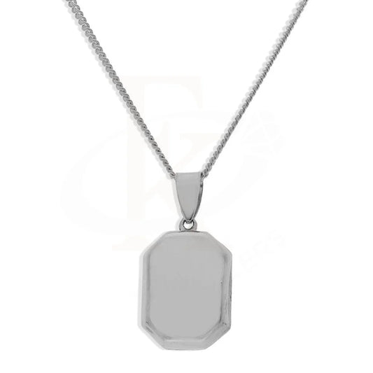 Italian Silver 925 Necklace (Chain With Amulet Locket Pendant) - Fkjnklsl2338 Necklaces