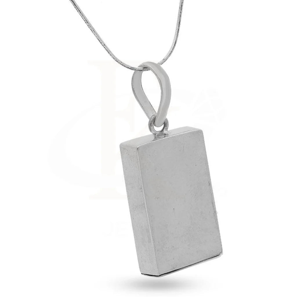 Italian Silver 925 Necklace (Chain With Amulet Pendant) - Fkjnklsl2152 Necklaces