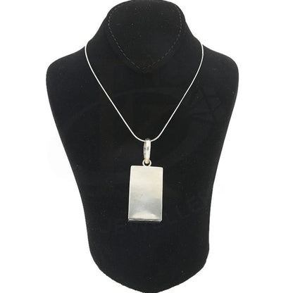 Italian Silver 925 Necklace (Chain With Amulet Pendant) - Fkjnklsl2152 Necklaces