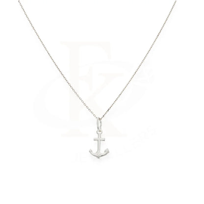 Sterling Silver 925 Necklace (Chain With Anchor Shaped Pendant) - Fkjnklsl7981 Necklaces