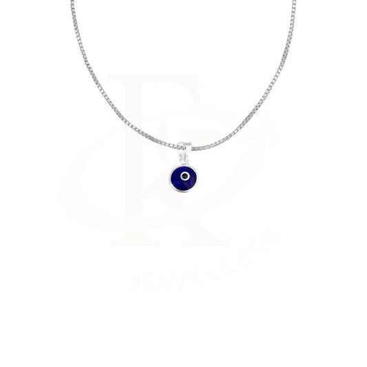 Italian Silver 925 Necklace (Chain With Evil Eye Pendant) - Fkjnkl1779 Necklaces