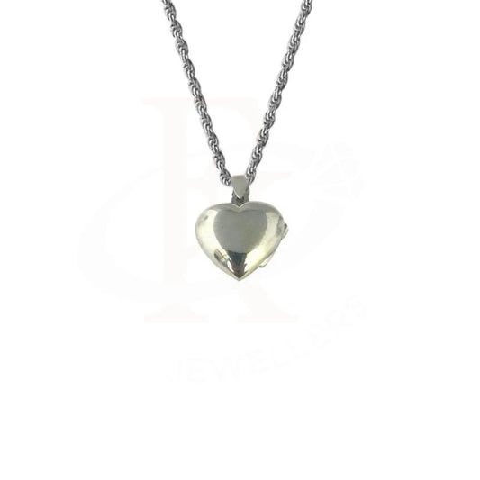 Italian Silver 925 Necklace (Chain With Heart Pendant) - Fkjnkl1718 Necklaces