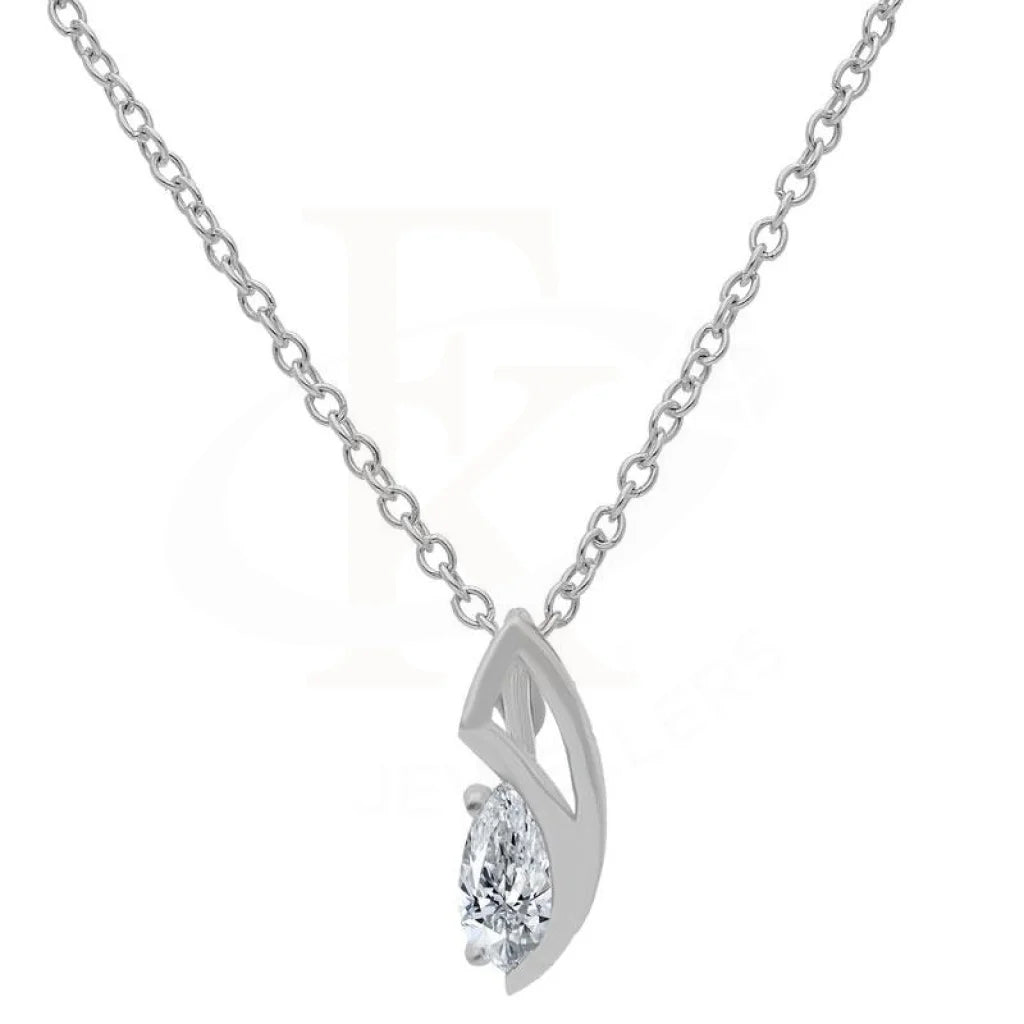 Italian Silver 925 Pear Pendant Set (Necklace Earrings And Ring) - Fkjnklst2013 Sets