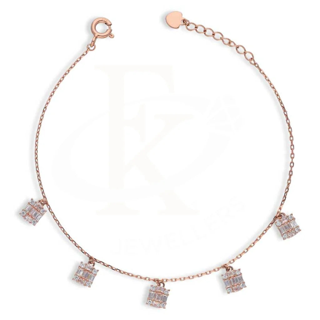 Sterling Silver 925 Rose Gold Plated Bracelet - Fkjbrlsl2771 Bracelets