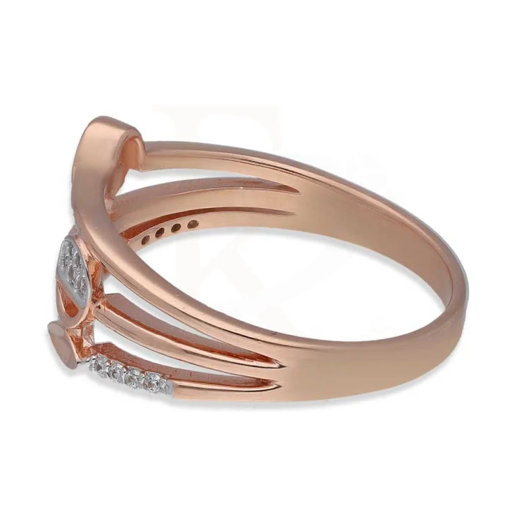 Sterling Silver 925 Rose Gold Plated Ring - Fkjrnsl3539 Rings