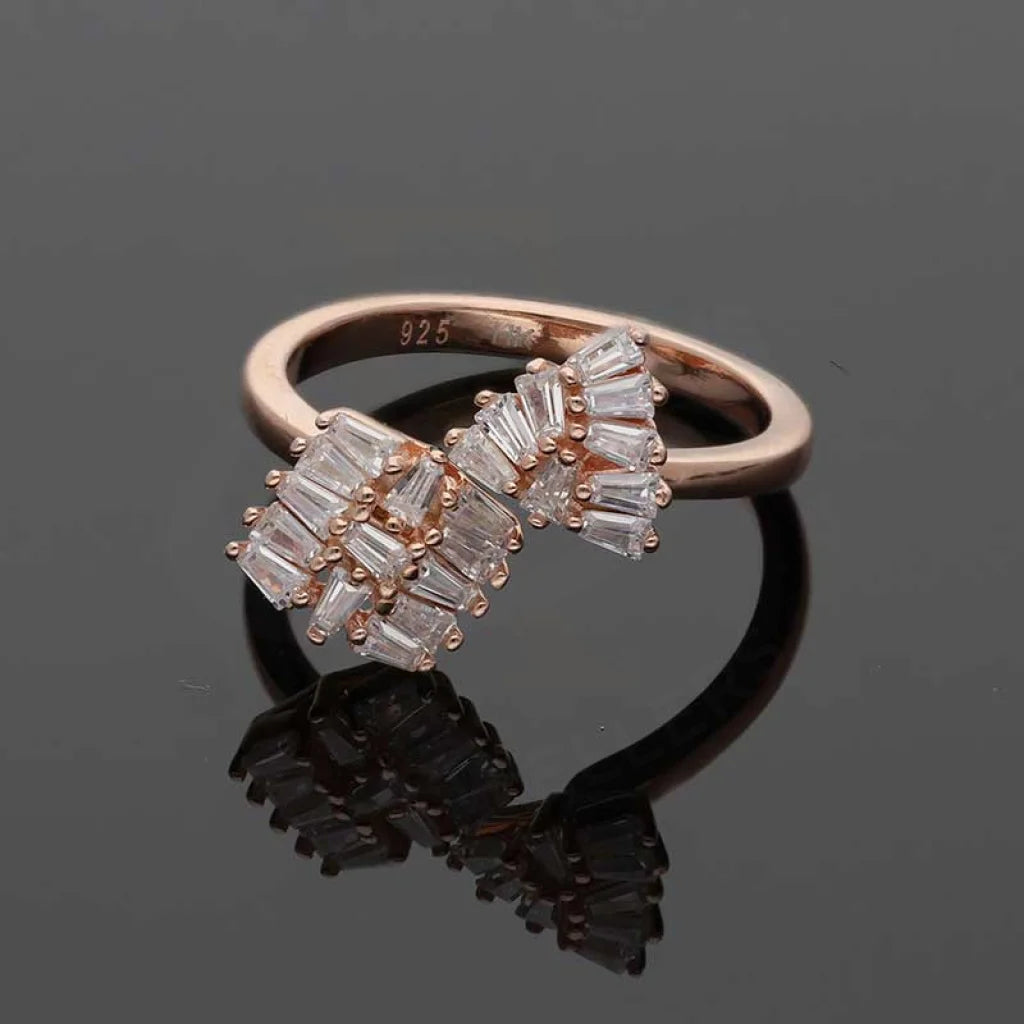 Sterling Silver 925 Rose Gold Plated Ring - Fkjrnsl3653 Rings