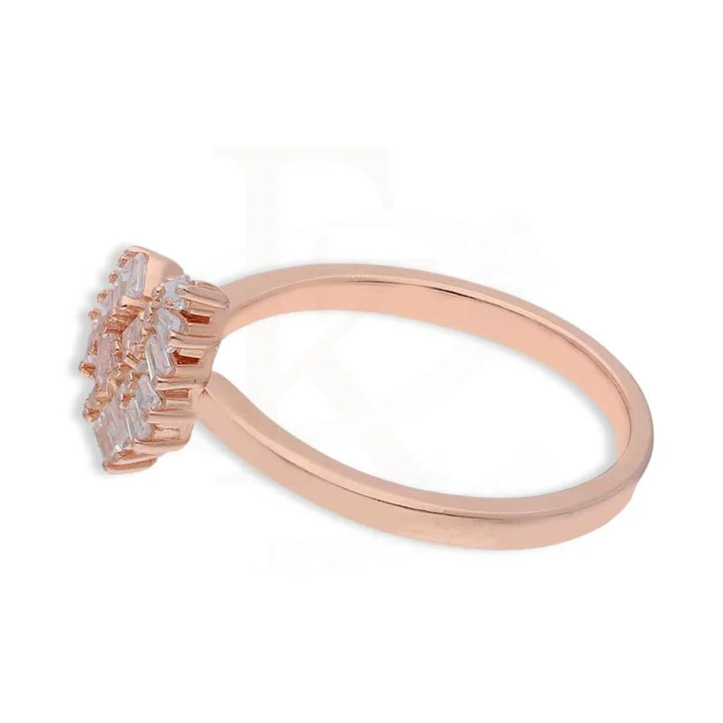 Sterling Silver 925 Rose Gold Plated Ring - Fkjrnsl3653 Rings