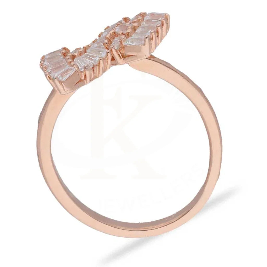 Sterling Silver 925 Rose Gold Plated Ring - Fkjrnsl3653 Rings