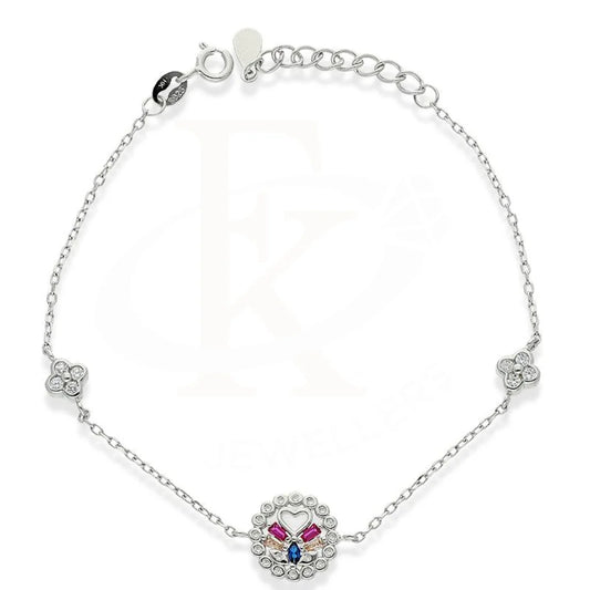 Italian Silver 925 Round Shaped Heart Bracelet - Fkjbrlsl2322 Bracelets