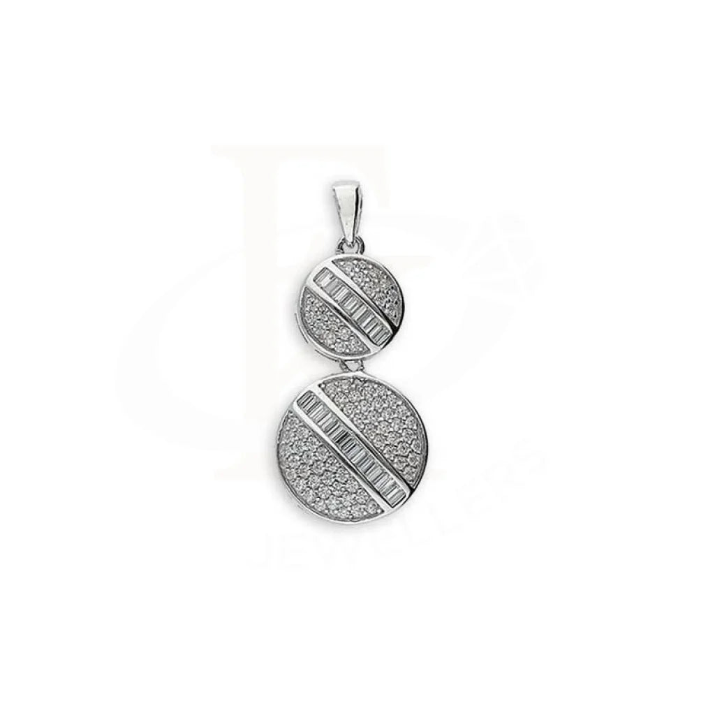 Sterling Silver 925 Round Shaped Pendant - Fkjpndsl3061 Pendants