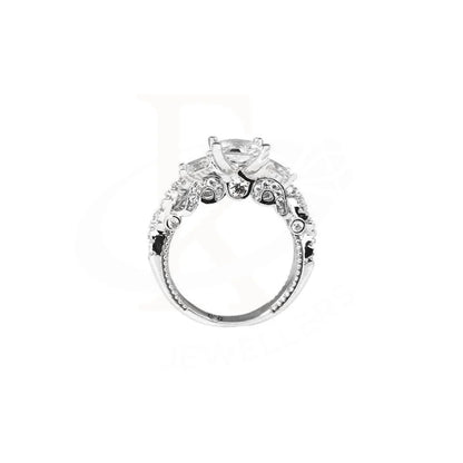 Italian Silver 925 Solitaire Ring - Fkjrn1777 Rings