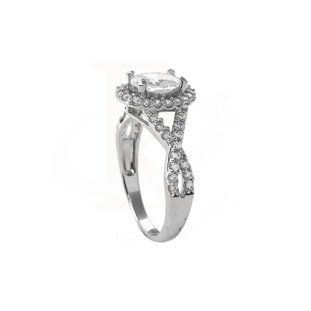 Italian Silver 925 Solitaire Ring - Fkjrn1788 Rings