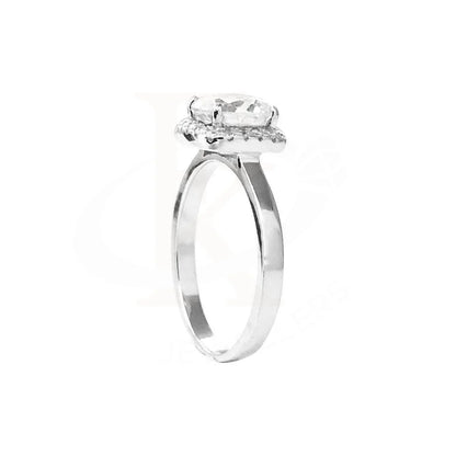 Italian Silver 925 Solitaire Ring - Fkjrn1791 Rings