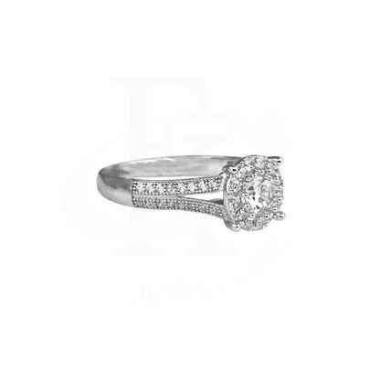 Italian Silver 925 Solitaire Ring - Fkjrn1855 Rings